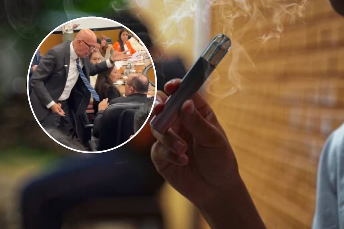 Diputados pelean en pleno durante debate para prohibir vapeadores en México; azotan el dictamen en el escritorio