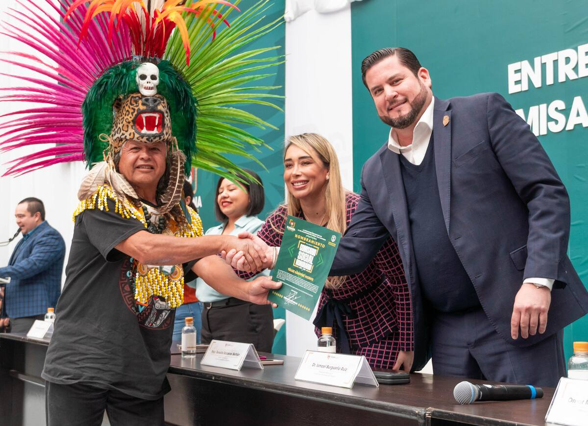 Ismael Burgueño reconoció el compromiso de los nuevos comisarios, agradeciendo su disposición para formar parte activa en la transformación de Tijuana. Foto: Cortesía