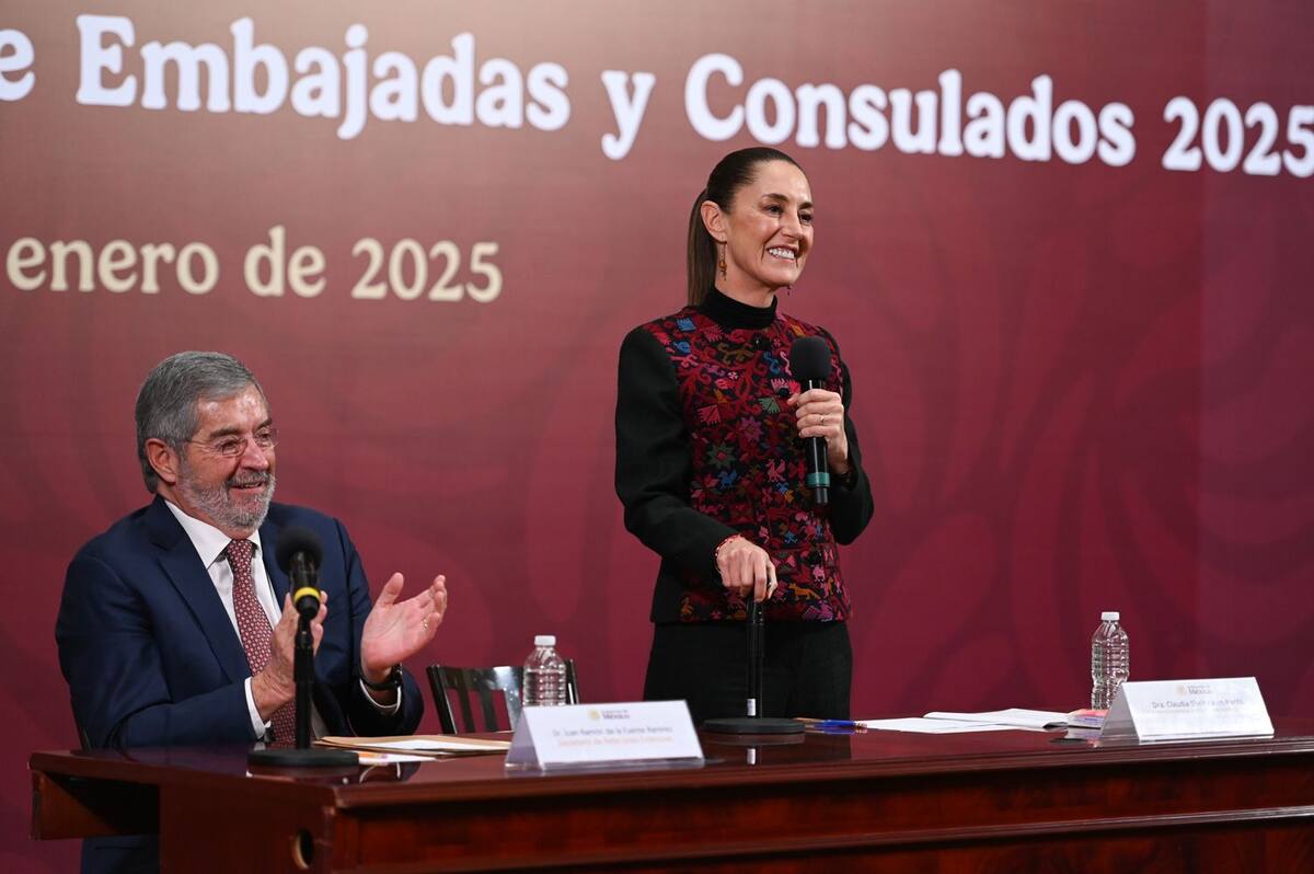 Juan Ramón de la Fuente y Claudia Sheinbaum Pardo