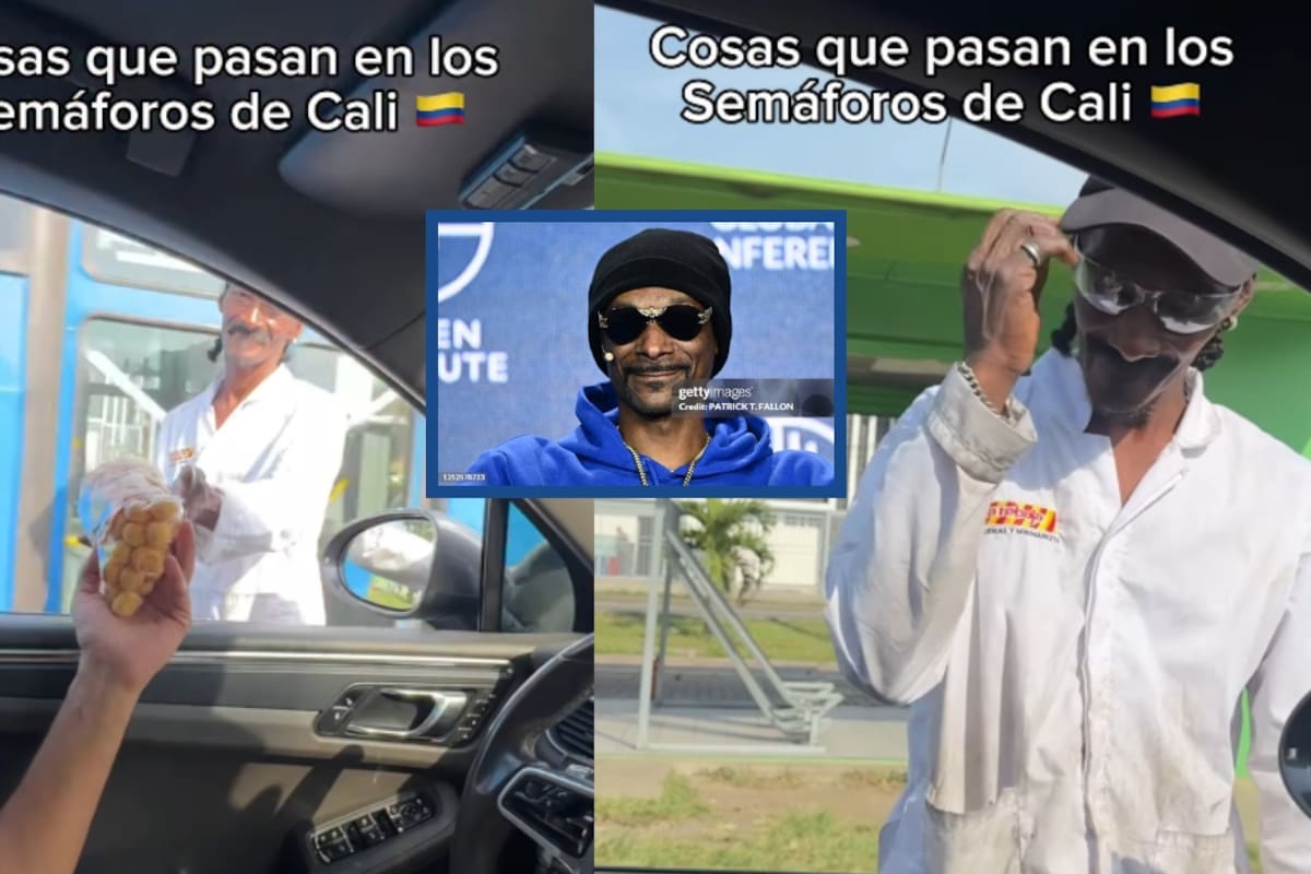 “¿Te han dicho que te pareces a Snoop Dogg?”: pareja en Colombia encuentra a un vendedor ambulante idéntico al rapero y se vuelve viral