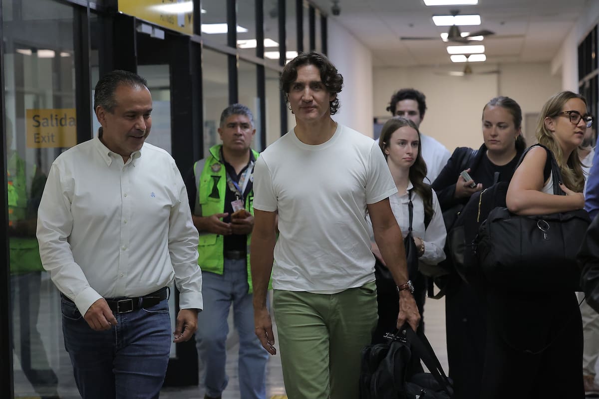Justin Trudeau llega a Hermosillo para participar en el Foro Mundial de Energía Solar 2026