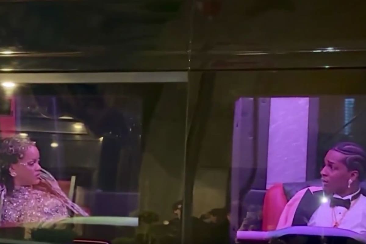 ¿Rihanna y A$AP Rocky pelearon tras el Met Gala? El video viral que desató rumores