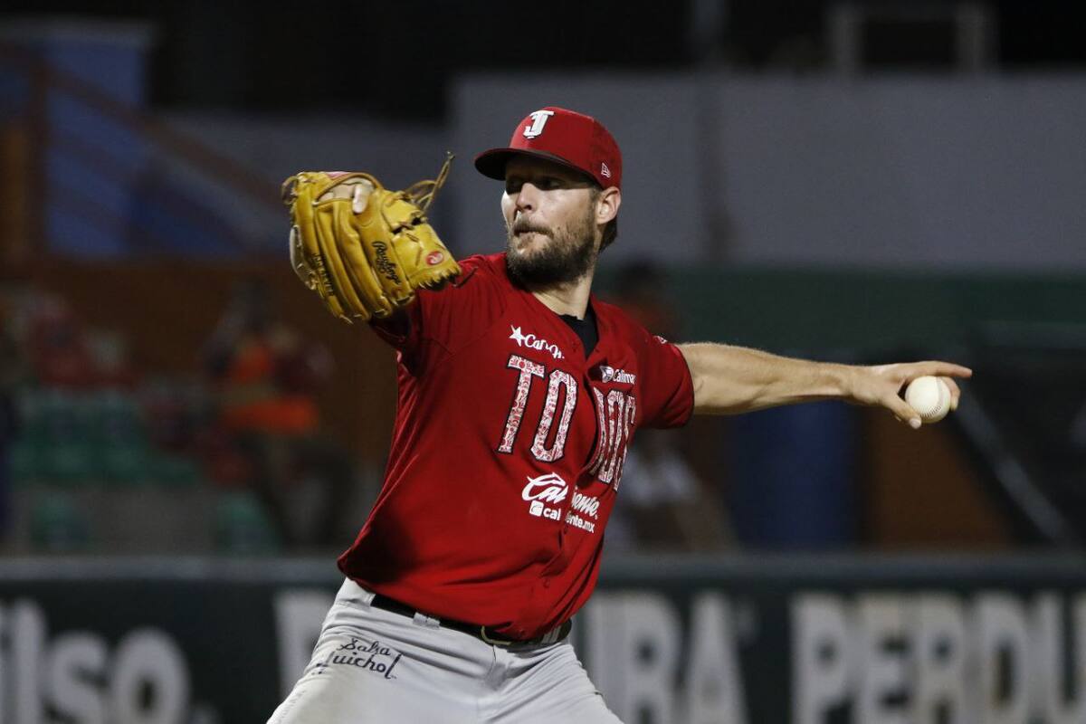 Matt Dermody se subió a la lomita para abrir las hostilidades en Kanasín, Yucatán y el zurdo cumplió con cuatro entradas y un tercio de tres carreras limpias y seis hits, con cuatro bases por bolas y un ponche.