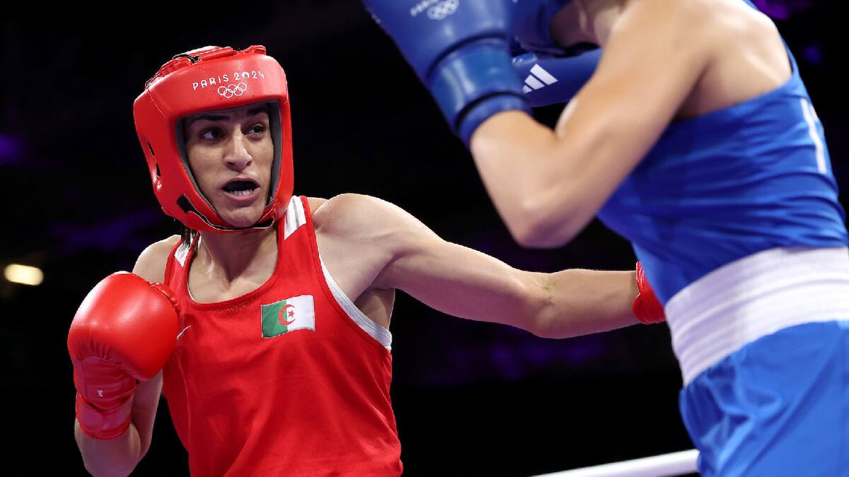Imane Khelif ha sido cuestionada por su participación en los Juegos Olímpicos de París 2024. / Foto: Especial.