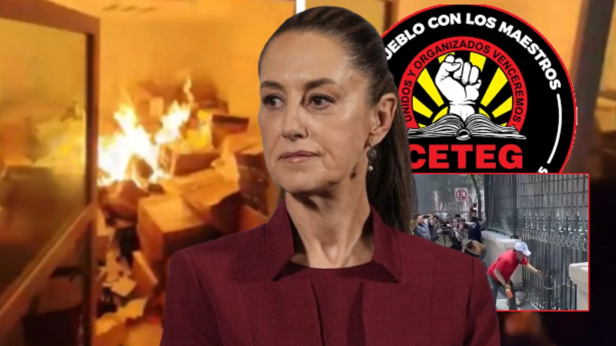 La presidenta mexicana Claudia Sheinbaum decidió cancelar su gira por Guerrero luego de que maestros de CETEG advirtieron que harían presencia protestando por sus exigencias. | Archivo GH y AP