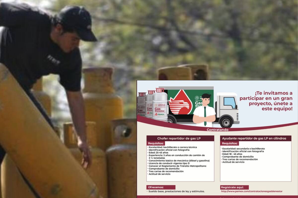 Pemex busca “gaseros” para Gas Bienestar, aquí te decimos cómo aplicar
