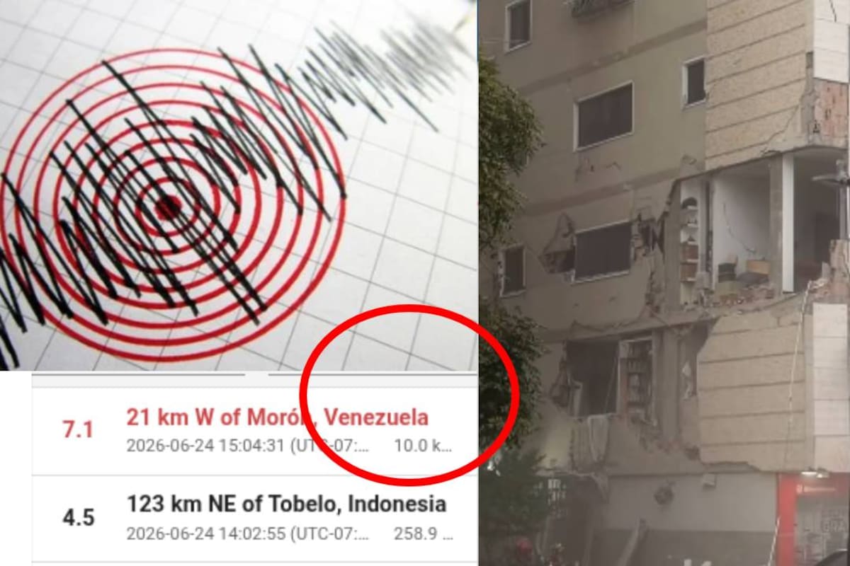 En Venezuela reportan heridos, colapso de edificios en Caracas tras sismo de 7.1 (VIDEO); al menos en otros siete estados también se sintió el temblor