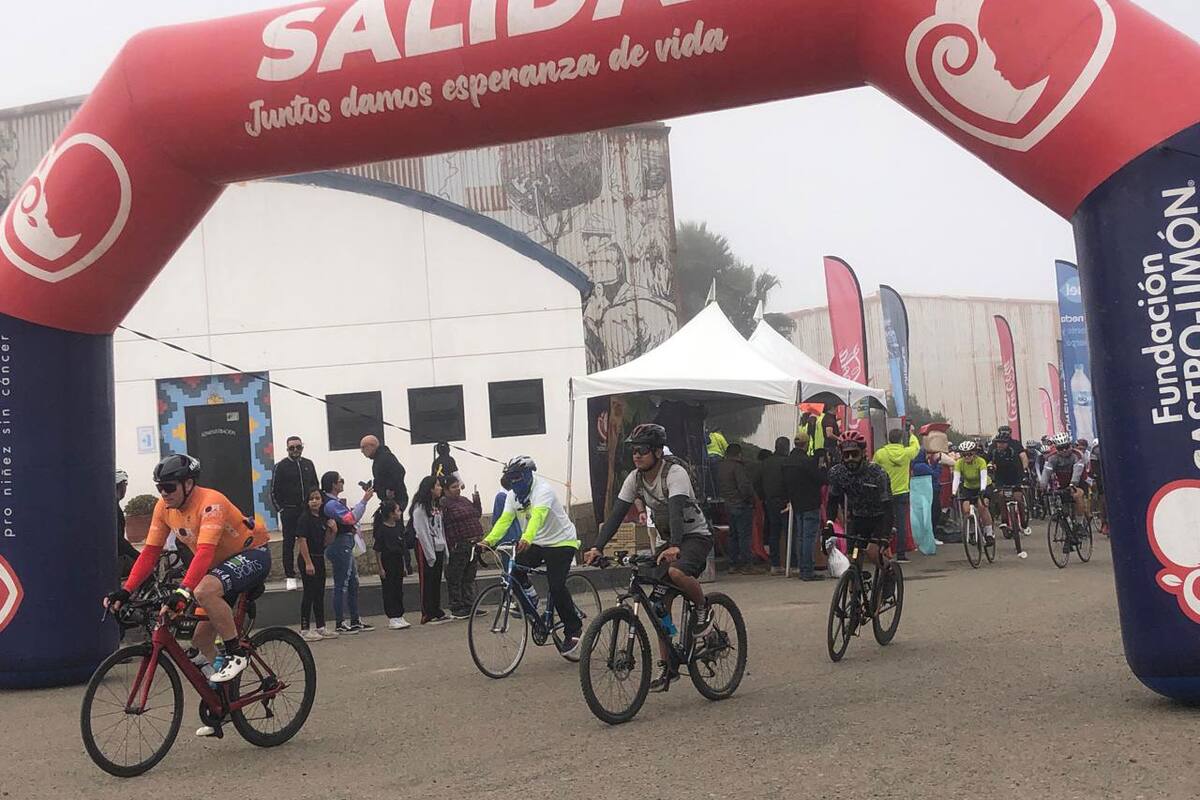 Recorrerán 70 kilómetros de Rosarito a Ensenada en carrera ‘Pedaleando’