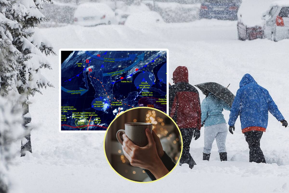 México se sigue “congelando” con bajas temperaturas en diferentes estados: Conoce los detalles del pronóstico del clima para este viernes