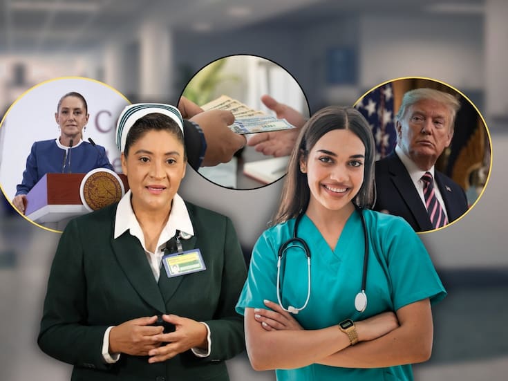 Mientras en México una enfermera gana de 8 a 18 mil pesos al mes, en EEUU su salario puede superar los 100 mil y con mejores incentivos