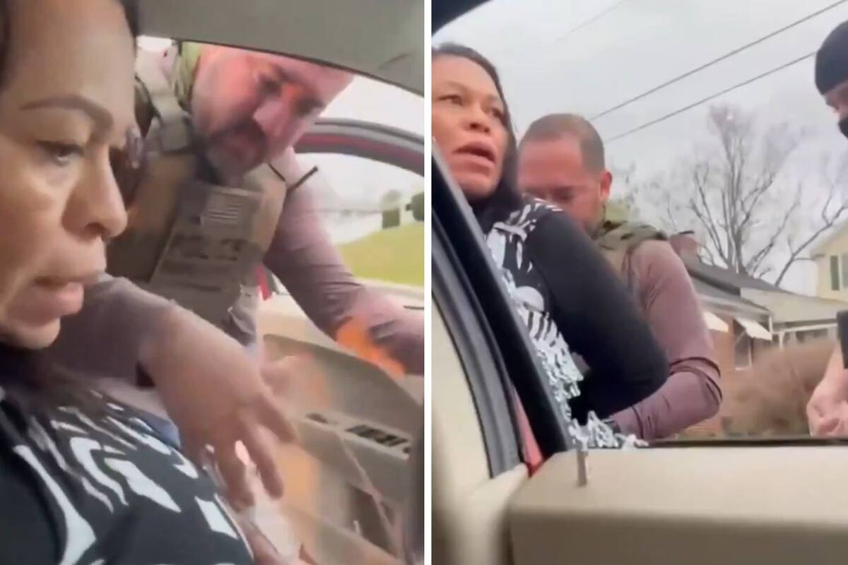 “¡No la agarres así!”: Arresto de salvadoreña por agentes de inmigración en EU genera indignación en redes sociales (VIDEO)