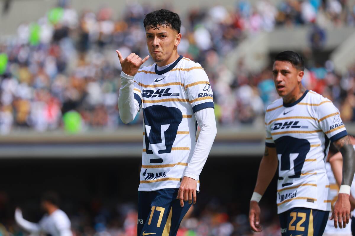 Pumas derrotó a Necaxa en la jornada 1 del Clausura 2025 de la Liga MX. Foto: @LigaBBVAMX