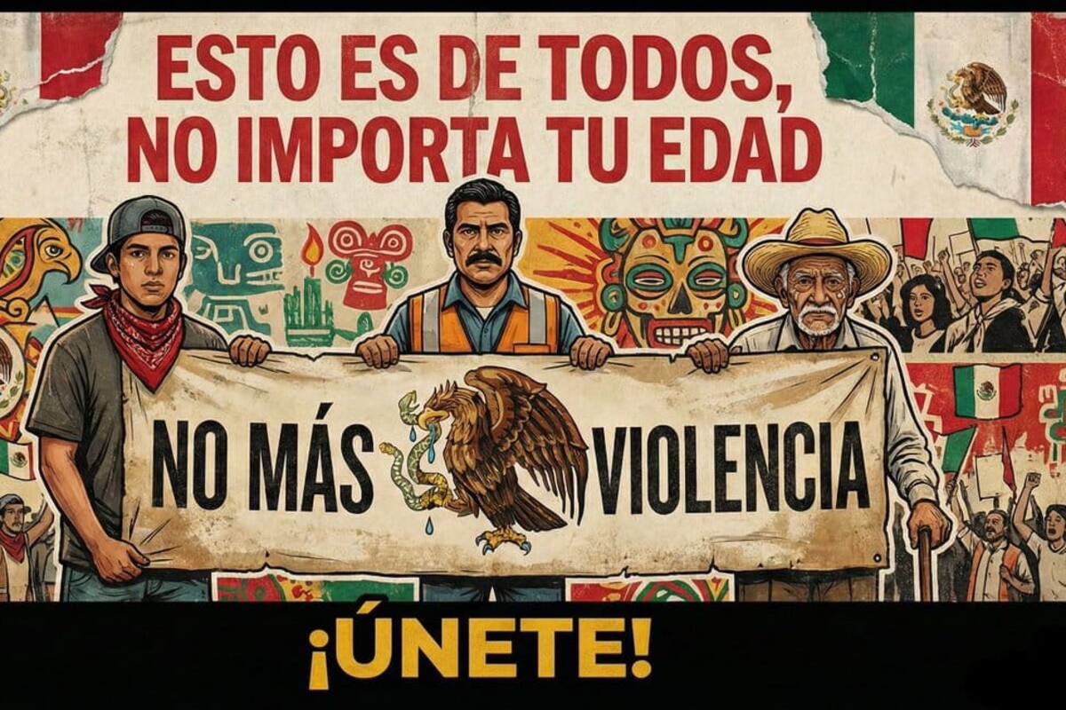 Marcha de la Generación Z este domingo en CDMX: jóvenes convocan a una movilización silenciosa desde el Ángel al Zócalo para exigir seguridad, justicia y el fin de la violencia en México; horario, ruta, puntos de salida afectaciones viales y el operativo de seguridad previsto por autoridades