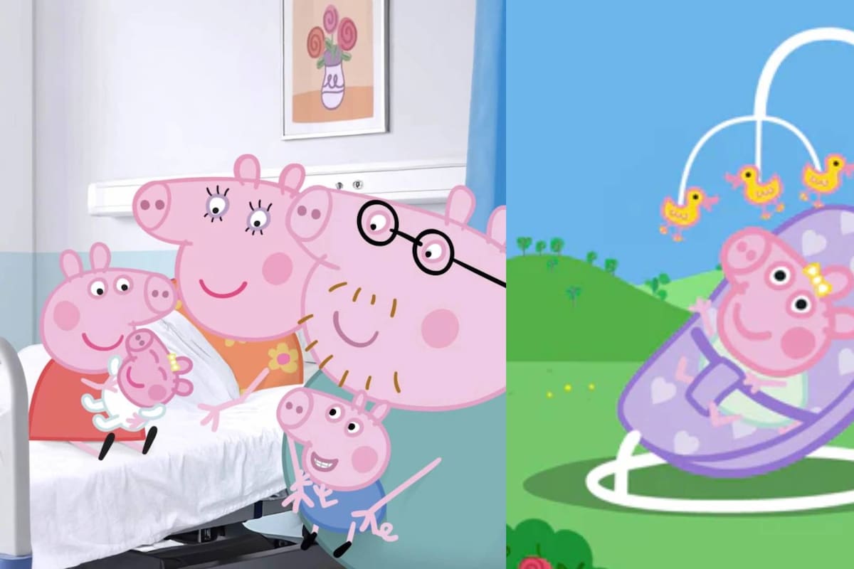 ¡Mamá de Peppa Pig da la bienvenida a su nueva bebé! ¿Cómo se llama?