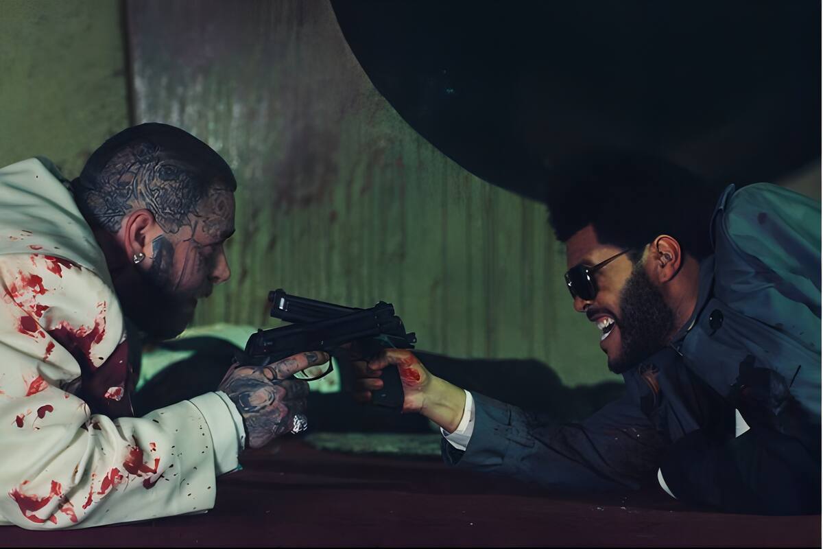 Post Malone y The Weeknd lanzan videoclip de "One right Now"