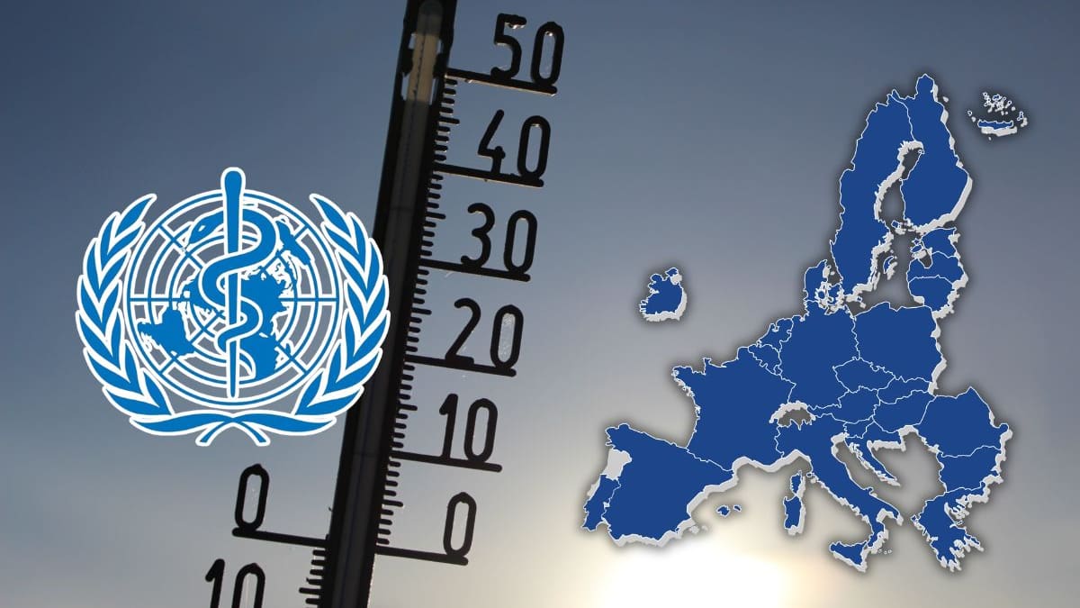 Ola de calor en Europa deja más de 1,300 muertes vinculadas a altas temperaturas mientras la OMS advierte que 150 millones de personas viven bajo calor extremo