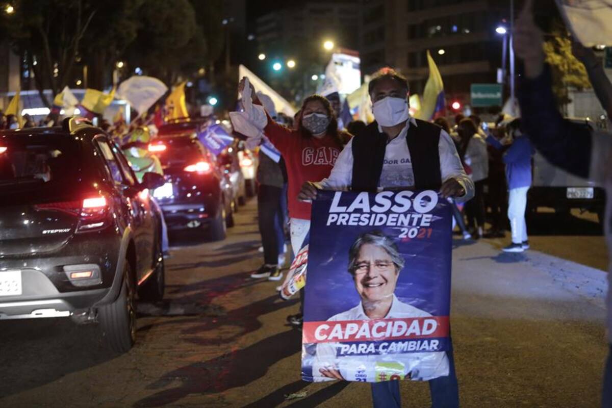 Elecciones en Ecuador: Lasso se da por vencedor y dice que es día "histórico"