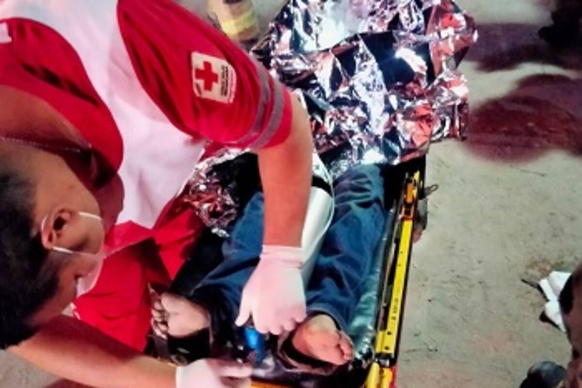 Incendio en vivienda deja a un menor con quemaduras