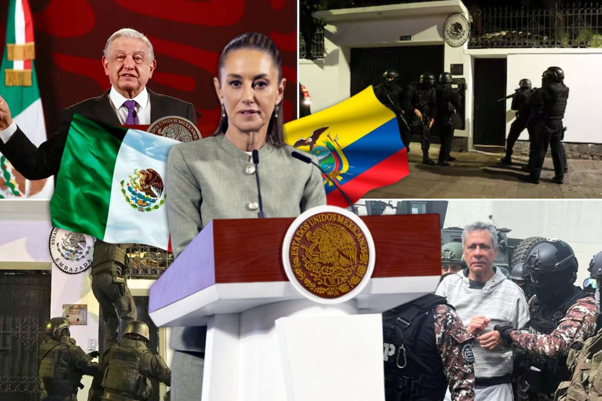 A un año de la “brutal irrupción” a la Embajada de México en Ecuador, ¿cómo sigue la relación entre los dos países y qué ha dicho Sheinbaum?