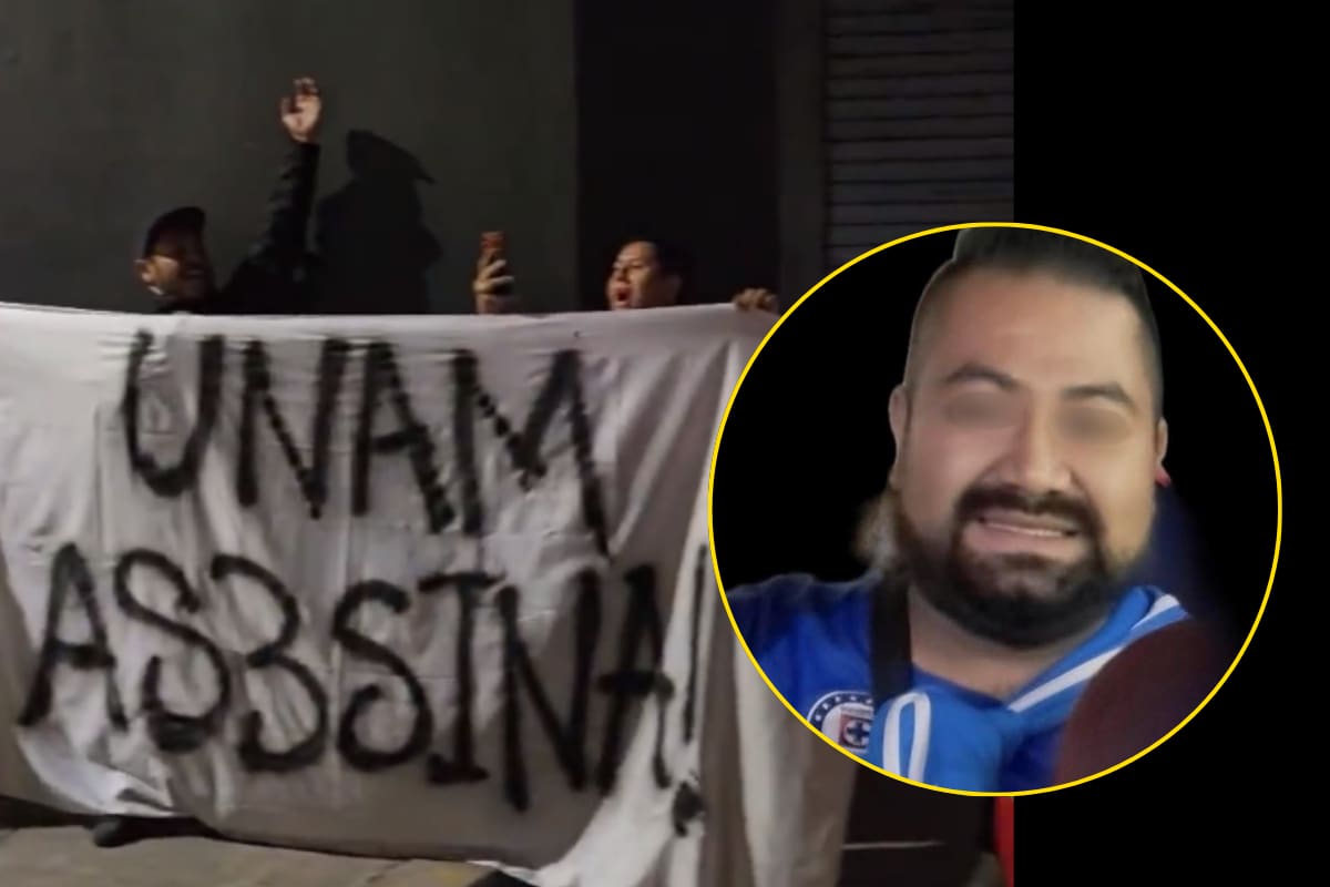 “UNAM Asesina” el mensaje de los aficionados de Cruz Azul tras la tragedia en último partido del club