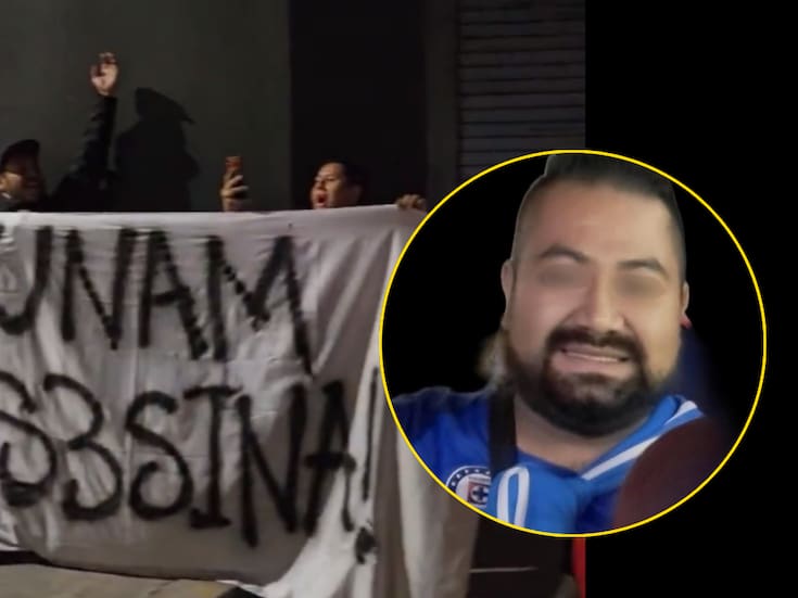 “UNAM Asesina” el mensaje de los aficionados de Cruz Azul tras la tragedia en último partido del club