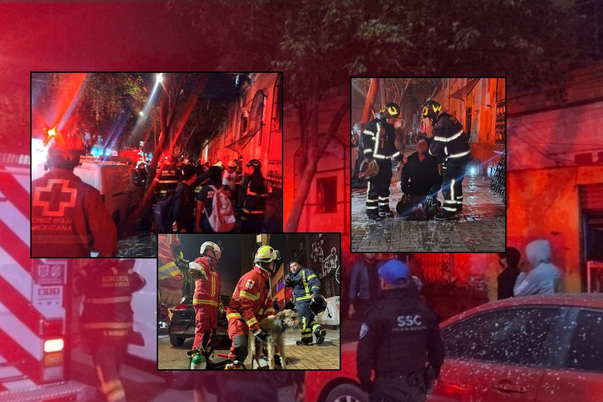 Mueren 2 menores y 2 adultos en terrible incendio en un hotel de la Ciudad de México: ¿Qué pasó? (VIDEOS)