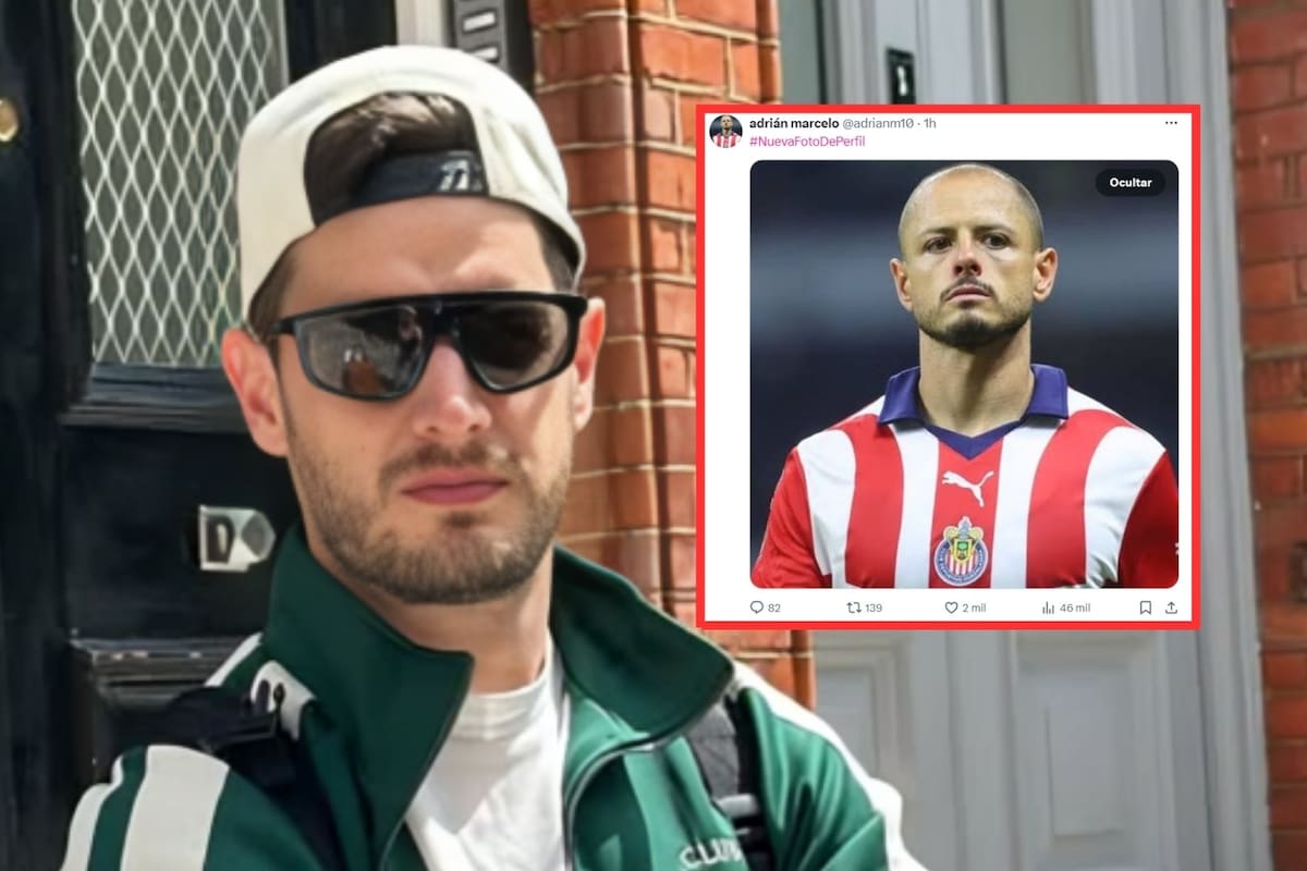 Adrián Marcelo causa polémica al usar foto de perfil de Chicharito Hernández