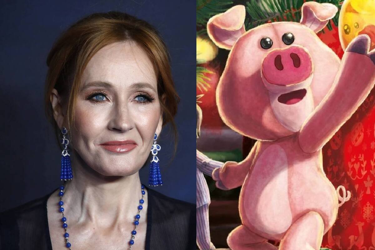 J.K. Rowling muestra la tapa de su nuevo libro