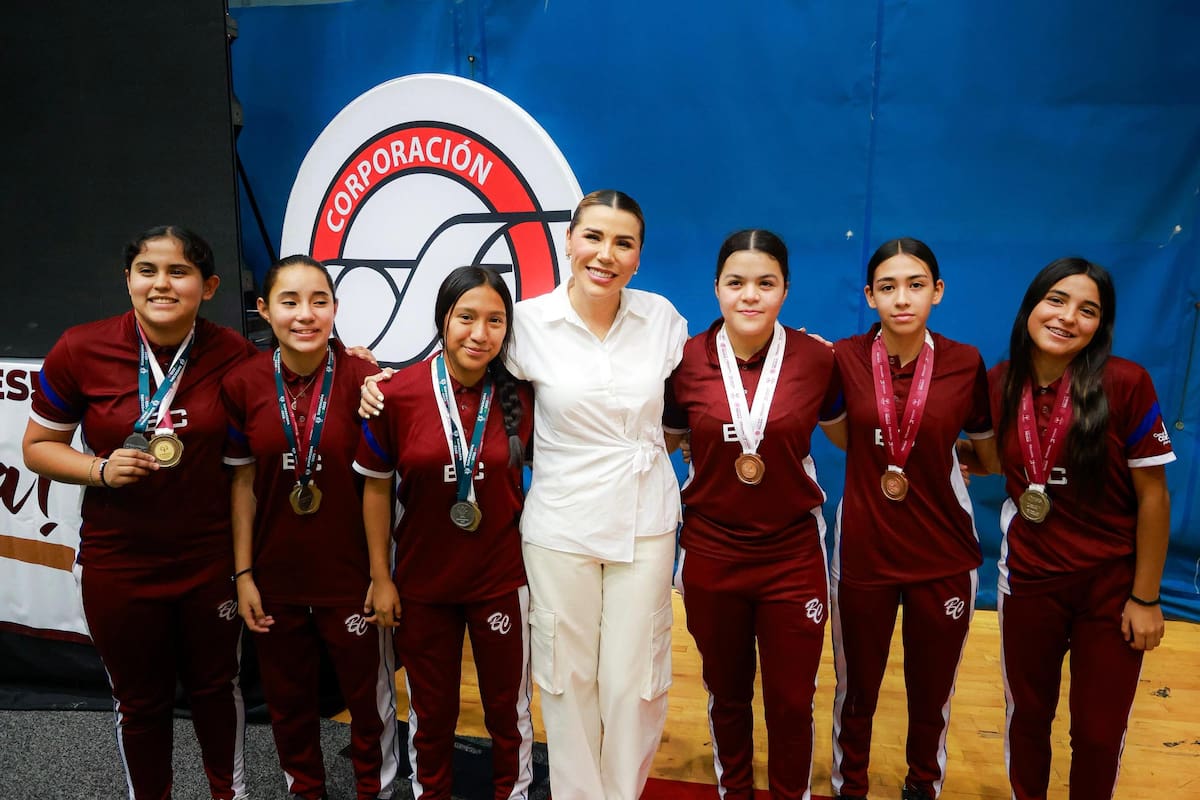 Reconoce gobernadora Marina del Pilar excelencia deportiva de medallistas de bc en olimpiada nacional y panamericanos junior