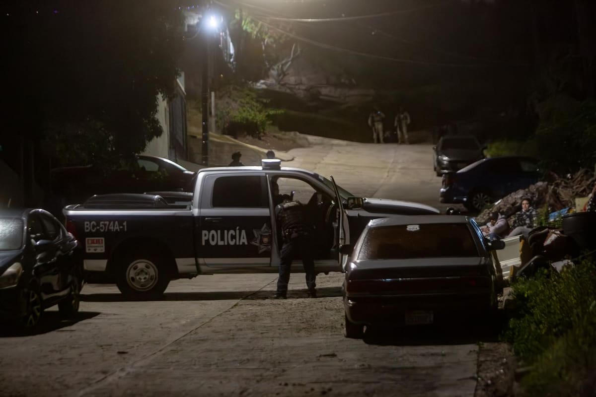 La víctima presentaba huellas de violencia. Foto: Border Zoom