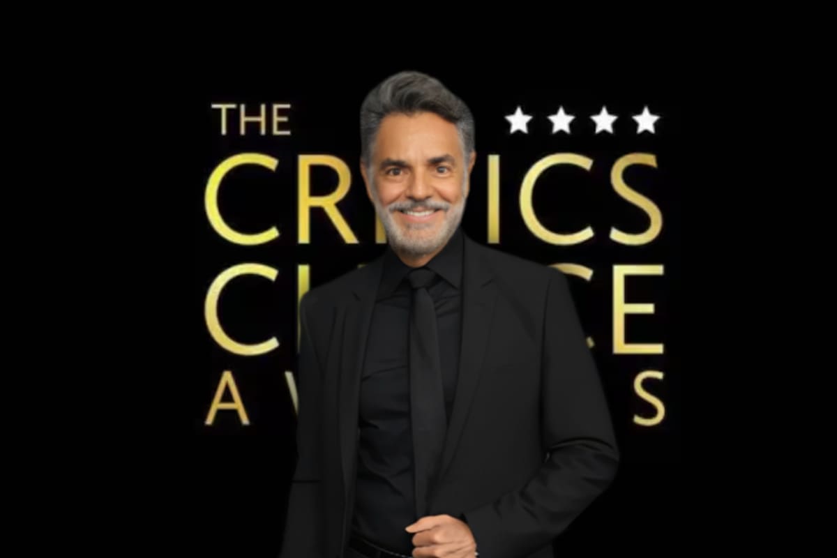 Celebridades mexicanas brillan en los Critics Choice Awards 2026: Derbez, Del Toro, Luna y más