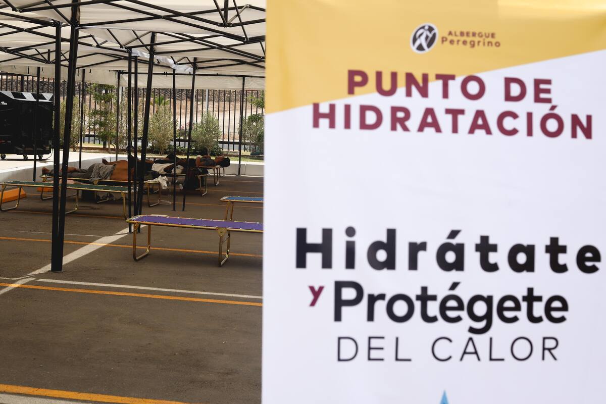 Abren centro de hidratación en el Albergue Peregrino