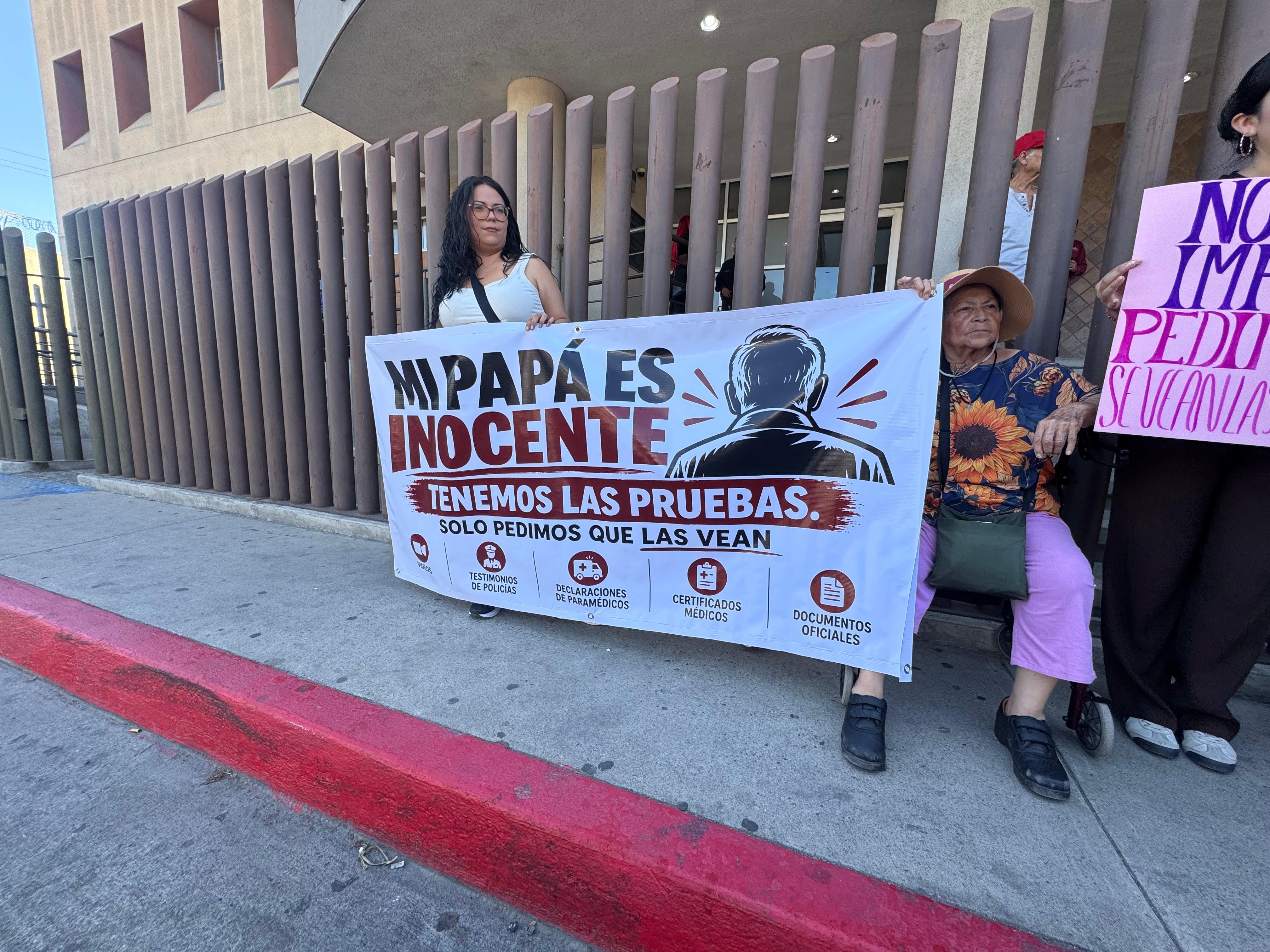 Brenda García afirmó que su padre fue agredido por su expareja y una acompañante en noviembre de 2025; la familia asegura contar con elementos para demostrar su inocencia. Foto: Khennia Reyes