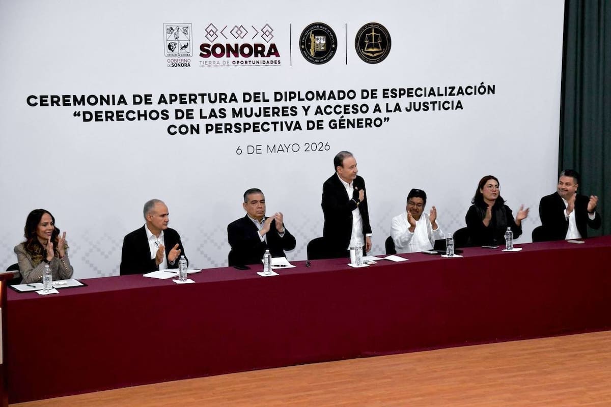 Durazo impulsa diplomado con perspectiva de género para fortalecer acceso de las mujeres a la justicia en Sonora