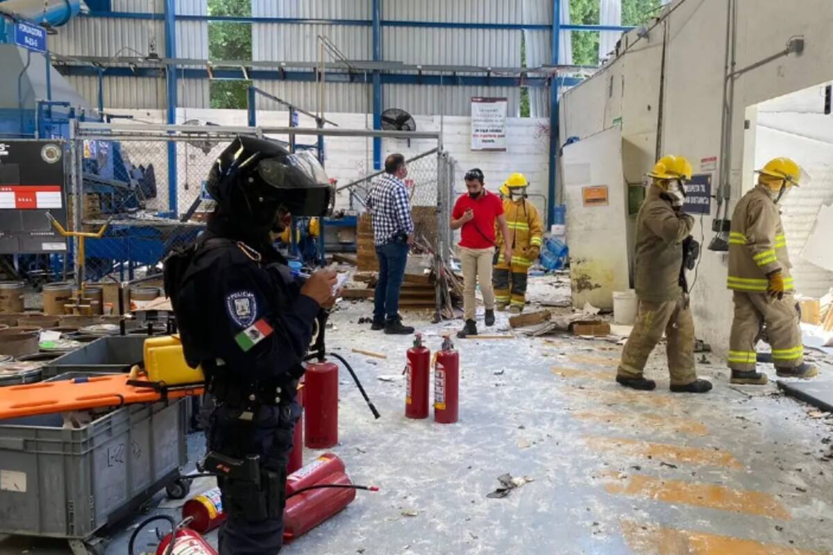 Explosión en fábrica de Morelos es investigada; podría ser responsabilizada de homicidio culposo