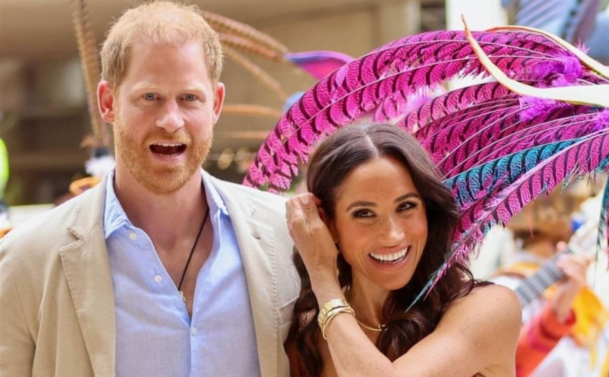 Meghan Markle y el Príncipe Harry . Foto: Cortesía