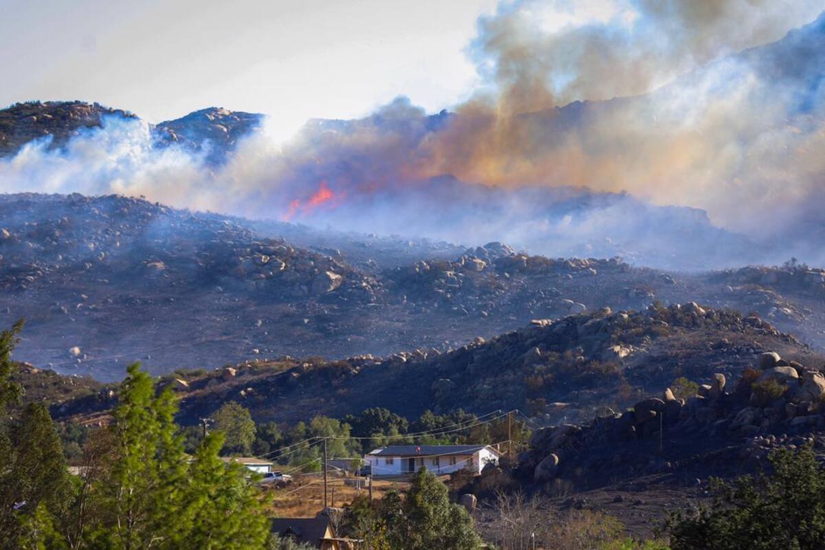 Tecate registra tres incendios activos