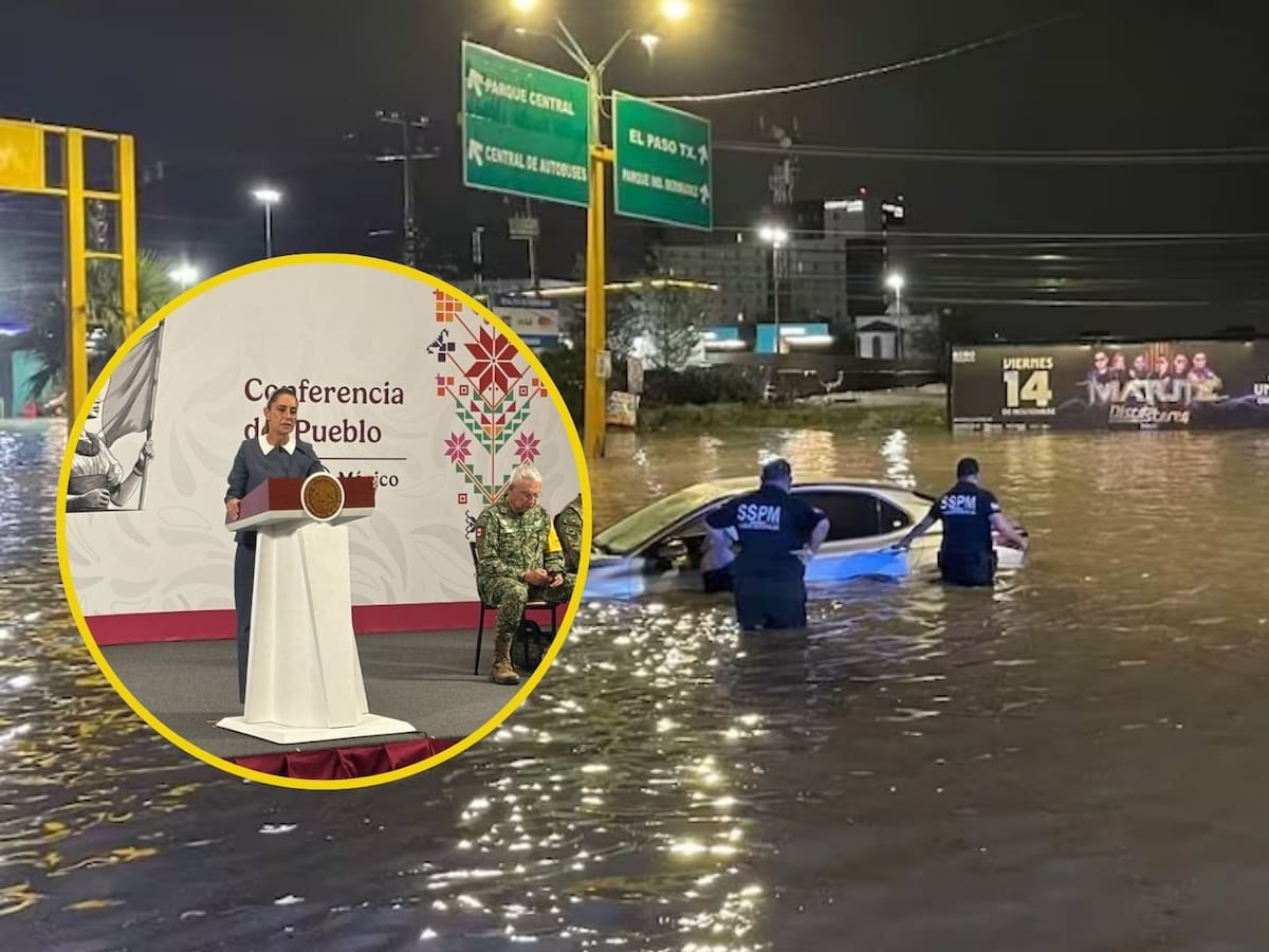 Sube cifra de muertos por lluvias en México a 66 y a 75 desparecidos: Sheinbaum | Crédito: El Universal/Shaila Rosagel (GH)