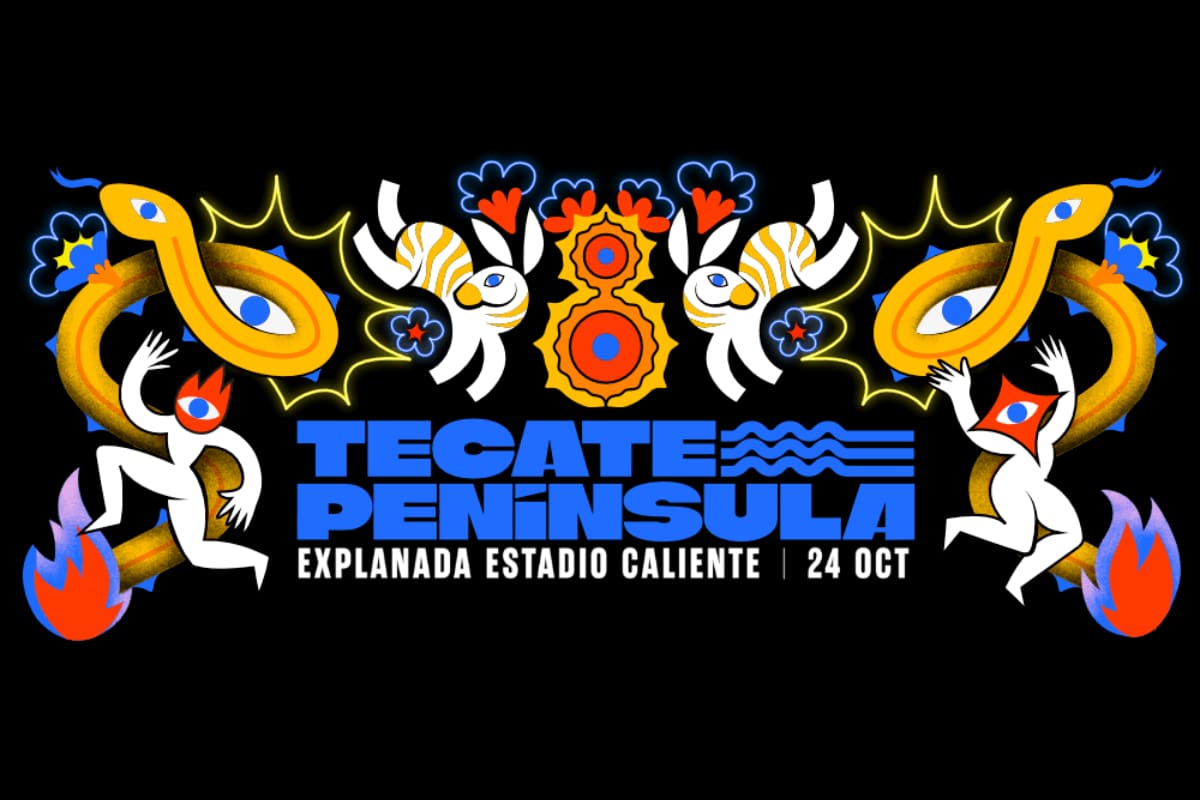 Tecate Península 2026: Caifanes, Interpol y Enjambre encabezan el festival en Tijuana