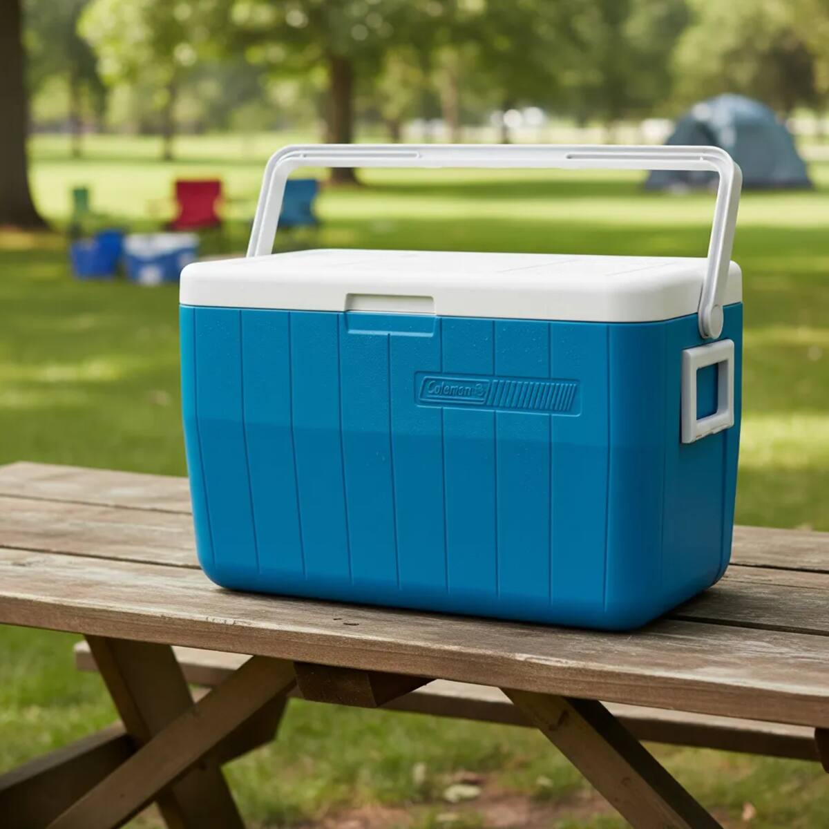 hielera Coleman de 48 cuartos (48 Qt) | Captura Mercado Libre