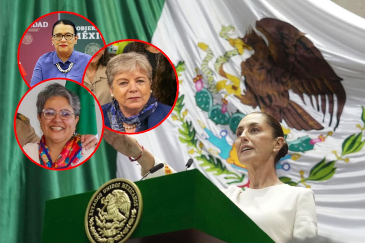 3 Mujeres que integran el gabinete de Claudia Sheinbaum