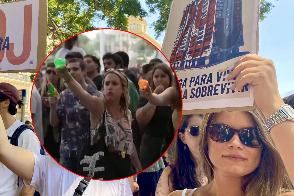 ¿Por qué en Barcelona le tiran agua a los turistas a manera de protesta?