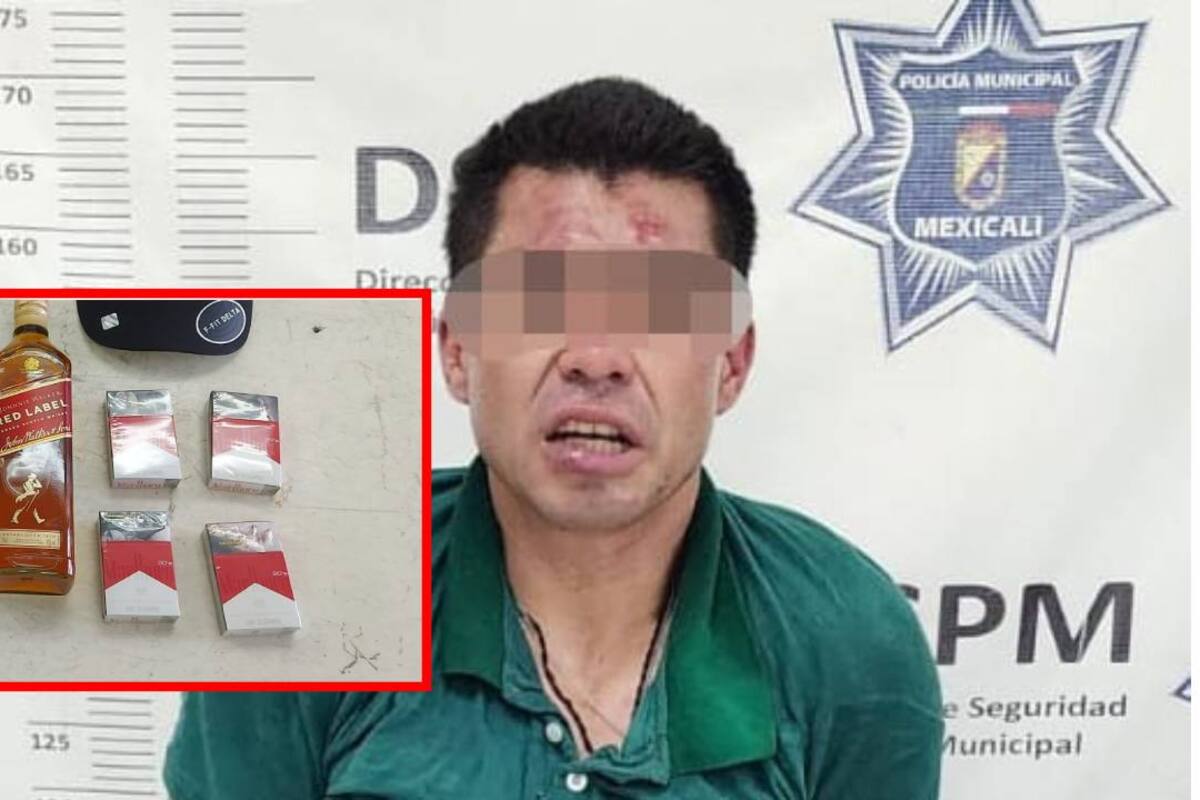 Intentó robar cigarros y un whisky, fue detenido por ciudadanos
