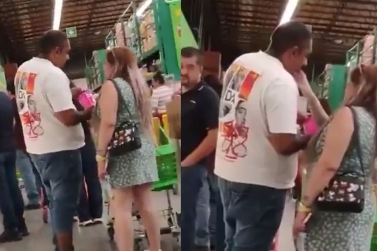 Familia prueba helado con el dedo en un Bodega Aurrera y lo devuelve al congelador; video causa indignación