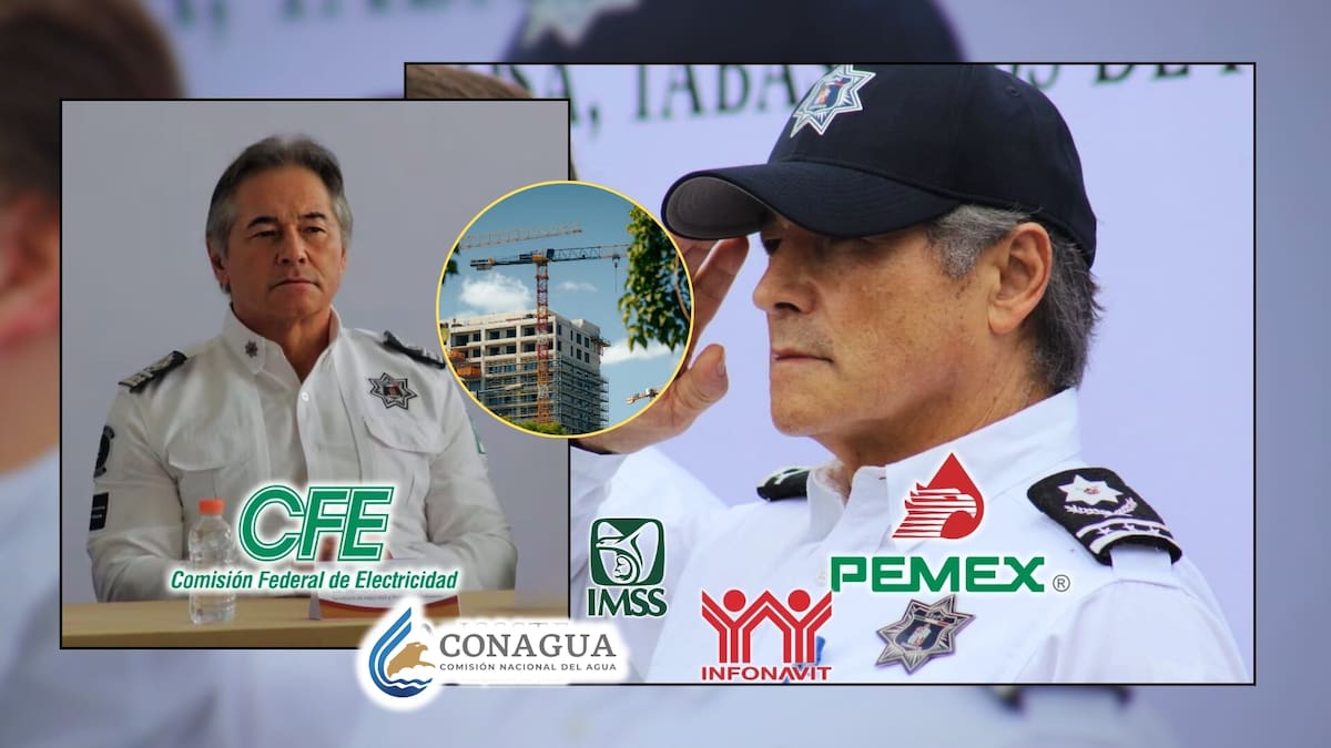 Hernán Bermúdez Requena, ex secretario de Seguridad de Adán Augusto y líder de “La Barredora”, operaba constructoras con licitaciones en Pemex, CFE, Conagua, IMSS e Infonavit, pero fueron vetadas por incumplimientos fiscales