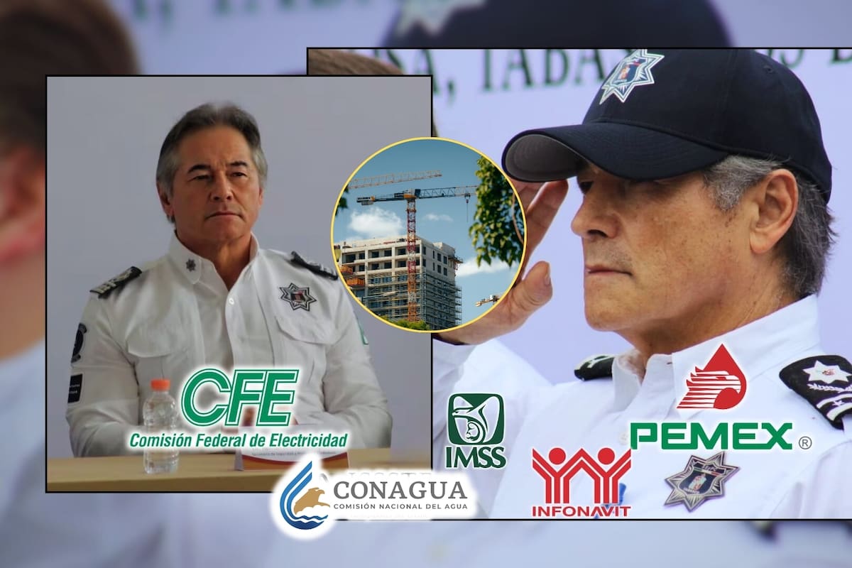 Hernán Bermúdez Requena, ex secretario de Seguridad de Adán Augusto y líder de “La Barredora”, operaba constructoras con licitaciones en Pemex, CFE, Conagua, IMSS e Infonavit, pero fueron vetadas por incumplimientos fiscales