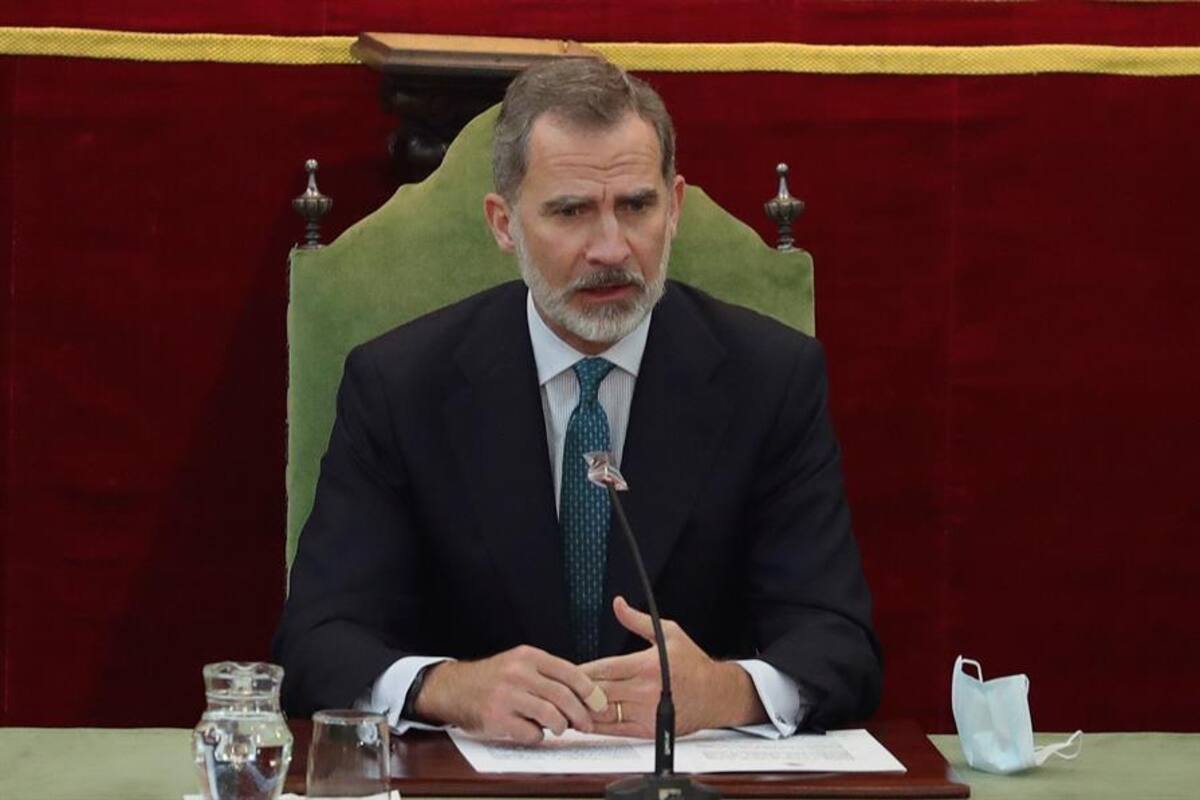 El rey de España da negativo en coronavirus