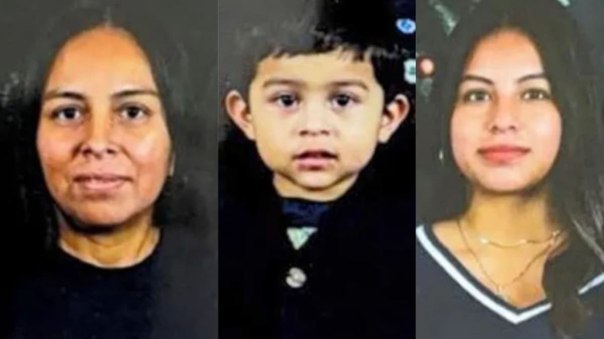 La familia desapareció en Estados Unidos. Foto: Sheriff de Mobile