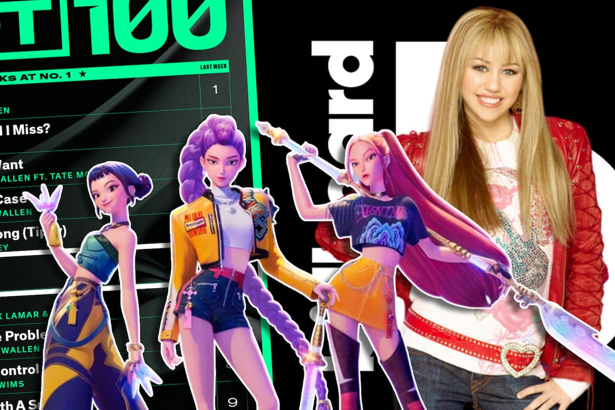 Grupo animado HUNTR/X se convierte en el primer grupo ficticio desde Hannah Montana en entrar al Billboard Hot 100