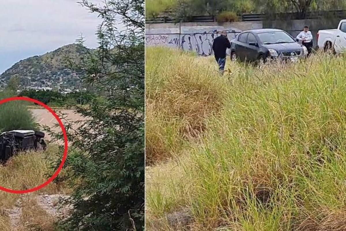 Cae automovilista desde risco en el Mirador de la Presa y resulta lesionado